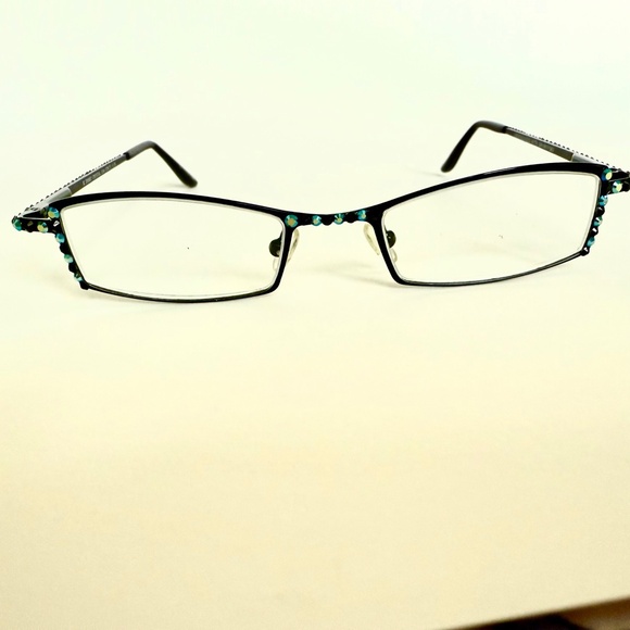 JC. Jimmy Swarovski Crystal Reading Glasses +1.50 - Picture 7 of 13